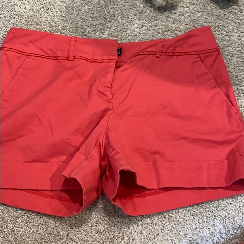 Red shorts